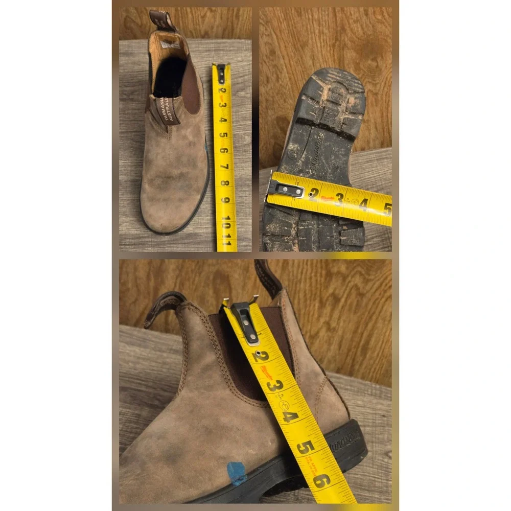 Blundstone Classic 585 Chelsea Boots Mens Size 5 Brown Pull On
